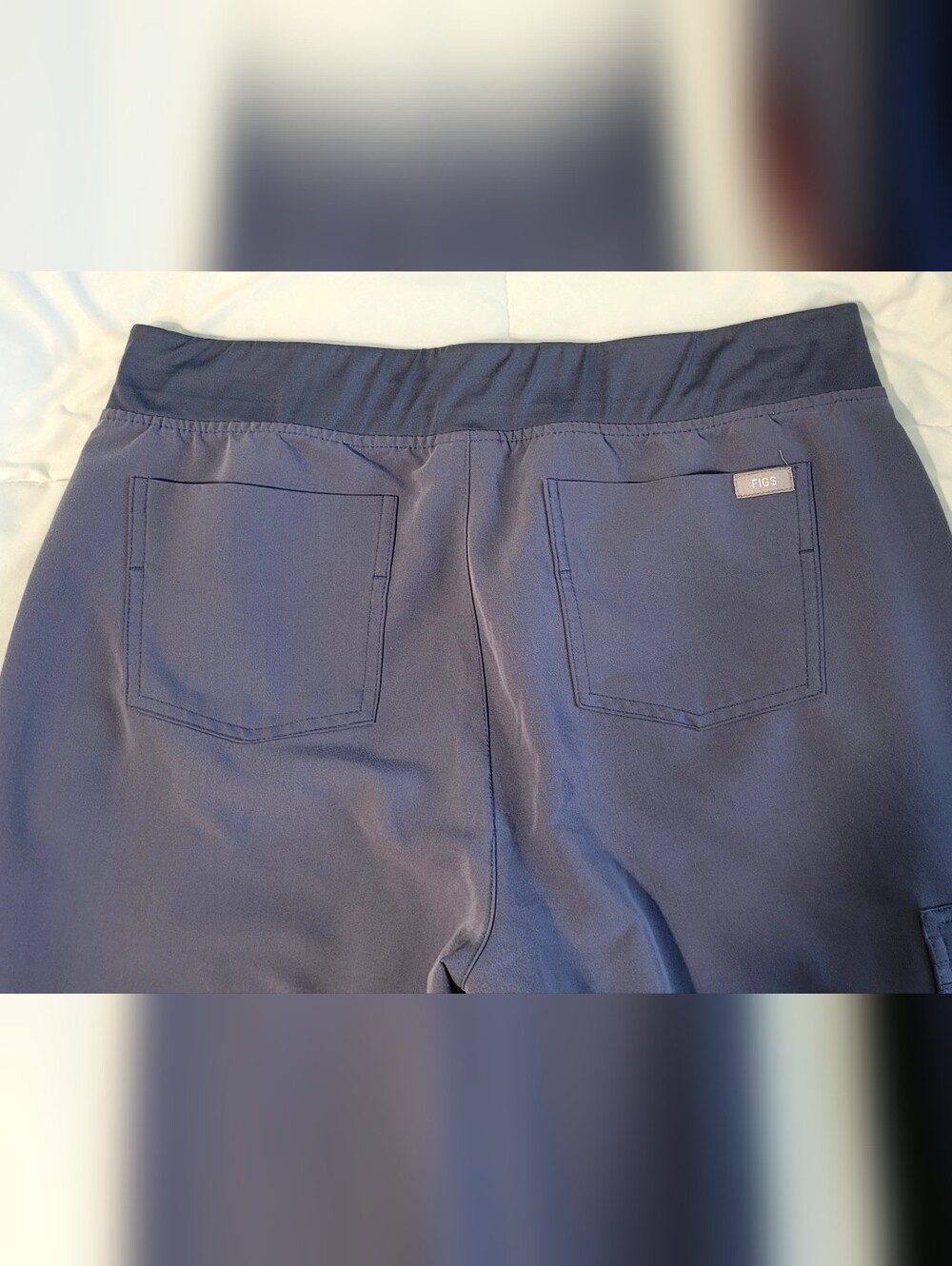 Figs, Space Navy, Zamora Jogger Scrub Pants, Medium Tall - Picture 7 of 12